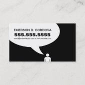 こんにちは、それはあなたは捜している私ですか。 名刺 (裏面)