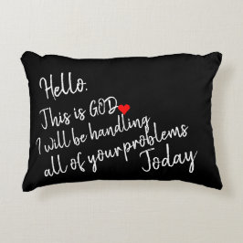 こんにちは アクセントクッション