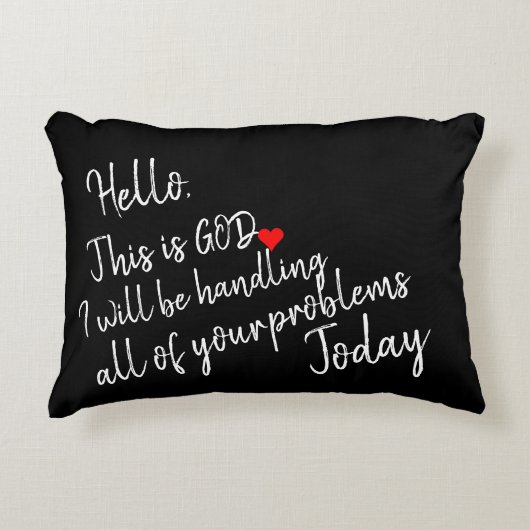 こんにちは アクセントクッション (正面)