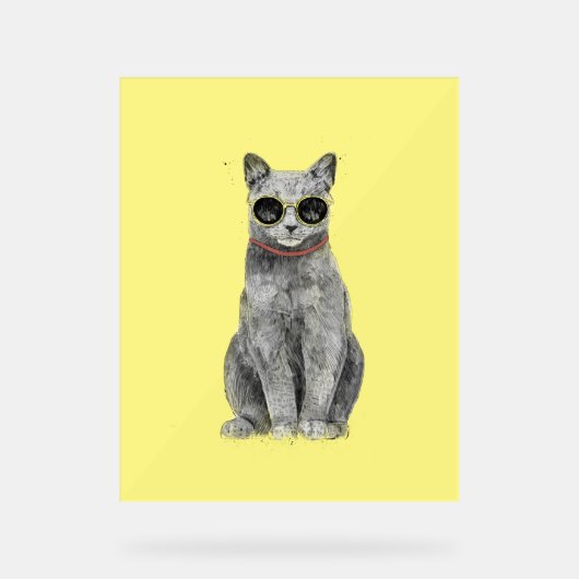 こんにちは アクリルサイン (正面)