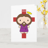 こんにちは イエス カード (黄色い花)