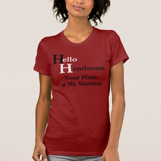 こんにちは イケメン ディーバ T's Tシャツ (正面)