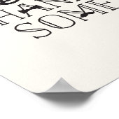 こんにちは イケメン 赤ちゃん 男の子 産まれました アート ポスター (角)