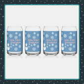 こんにちは、ウィンターワンダーランド ガラス缶