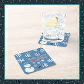 こんにちは、ウィンターワンダーランド スクエアペーパーコースター