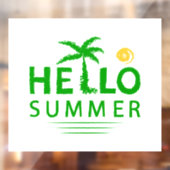 こんにちは ウィンドウサイン (シート2)