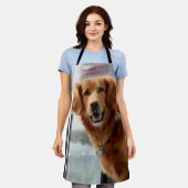 こんにちは エプロン (着用した状態)