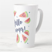 こんにちは カフェラテマグ (右アングル)