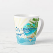 こんにちは カフェラテマグ (右アングル)