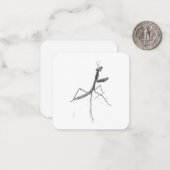 こんにちは!カマキリ ノートカード (正面/裏面インサイチュ)