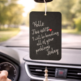 こんにちは カーエアーフレッシュナー