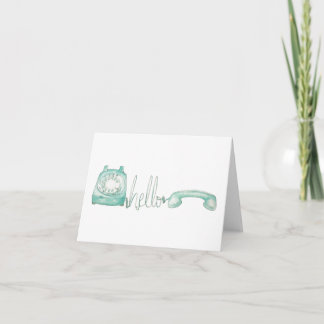 こんにちは カード