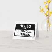 こんにちは カード (黄色い花)