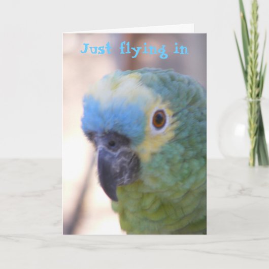 こんにちは カード (正面)