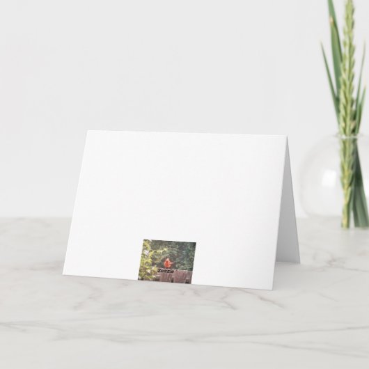 こんにちは カード (裏面)