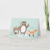 こんにちは カード (正面)