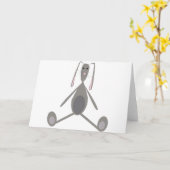 こんにちは カード (黄色い花)