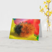 こんにちは カード (黄色い花)