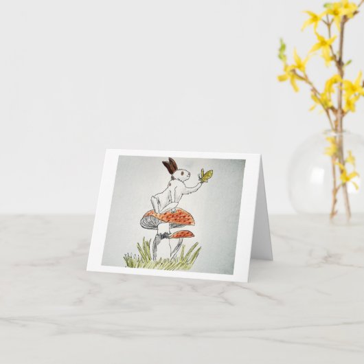 こんにちは カード (黄色い花)