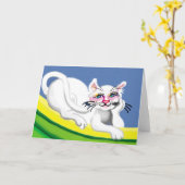 こんにちは カード (黄色い花)