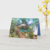 こんにちは カード (黄色い花)