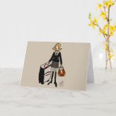 こんにちは! カード (黄色い花)