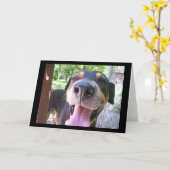 こんにちは カード (黄色い花)