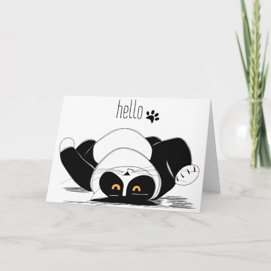 こんにちは！ カード (正面)