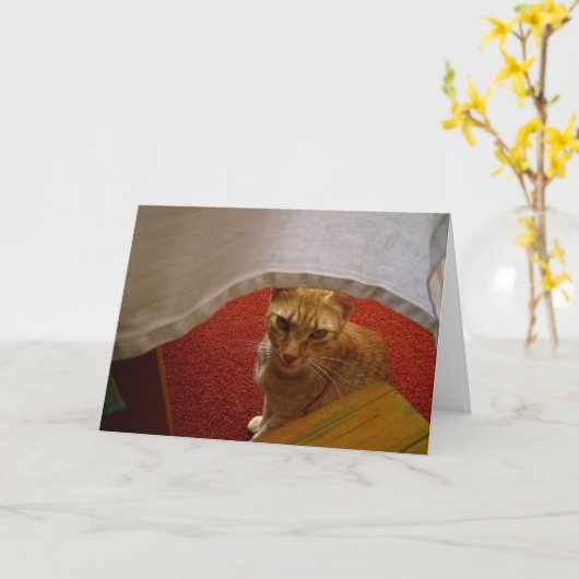 こんにちは カード (黄色い花)