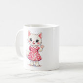 こんにちは、キティ！ コーヒーマグカップ (正面左)