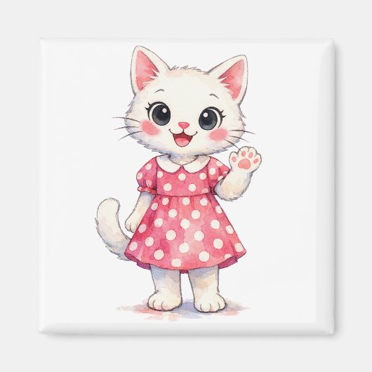 こんにちは、キティ！ マグネット (正面)