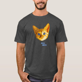 こんにちは、キャンディ猫のワイシャツ Tシャツ