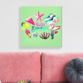 こんにちは キャンバスプリント (インサイチュ (リビング))