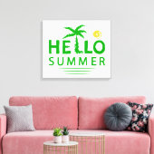 こんにちは キャンバスプリント (インサイチュ (リビング))
