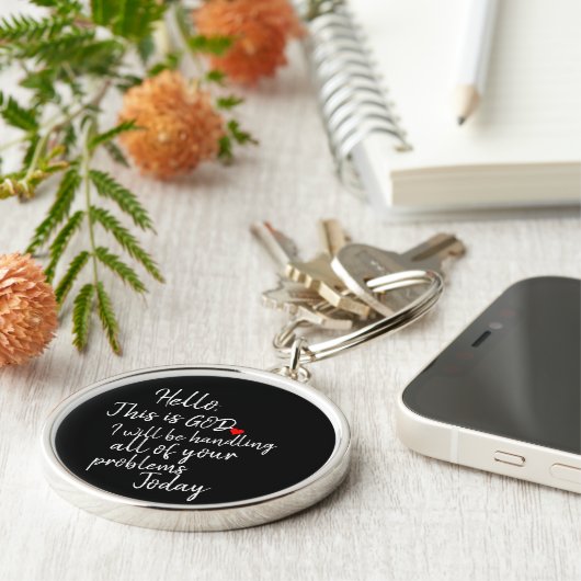 こんにちは キーホルダー (側面)