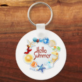 こんにちは キーホルダー (正面)