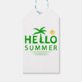 こんにちは ギフトタグ (正面)