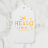 こんにちは ギフトタグ (正面)