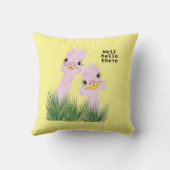 こんにちは クッション (裏面)