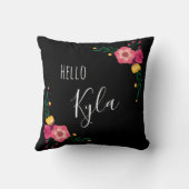 こんにちは クッション (裏面)