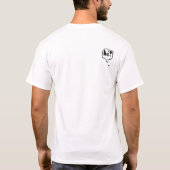 「こんにちは！」クモの家族 Tシャツ (裏面)