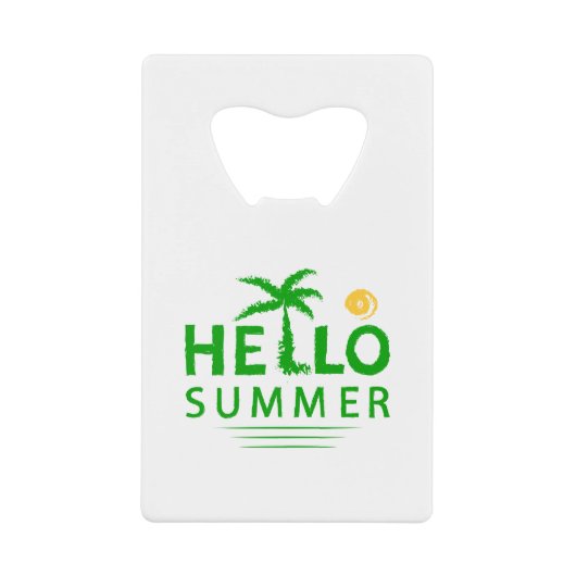 こんにちは クレジットカード栓抜き (正面)