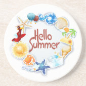 こんにちは コースター (正面)