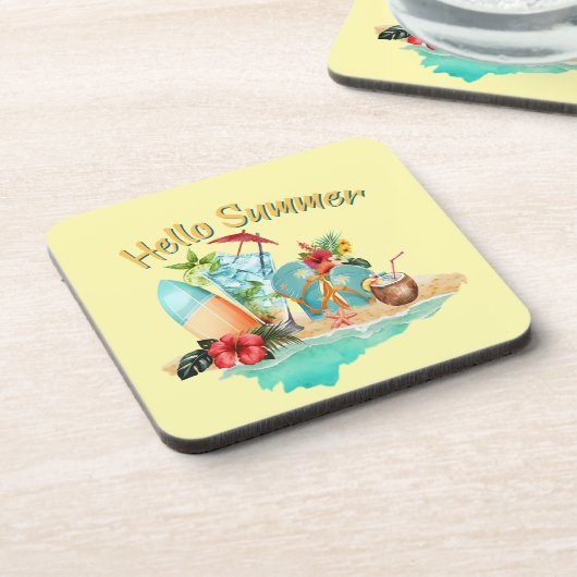 こんにちは コースター (左側)