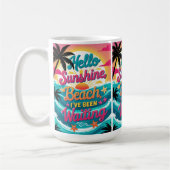 こんにちは コーヒーマグカップ (左)