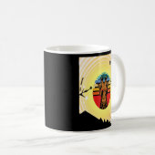 こんにちは コーヒーマグカップ (正面右)