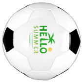 こんにちは サッカーボール (回転)