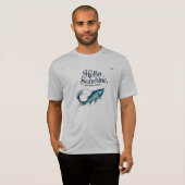 こんにちは、サンシャイン – 流れ。輝き。繰り返す。 🐟 Tシャツ (正面フル)