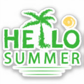 こんにちは シール (正面)