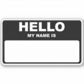 こんにちは シール (正面)